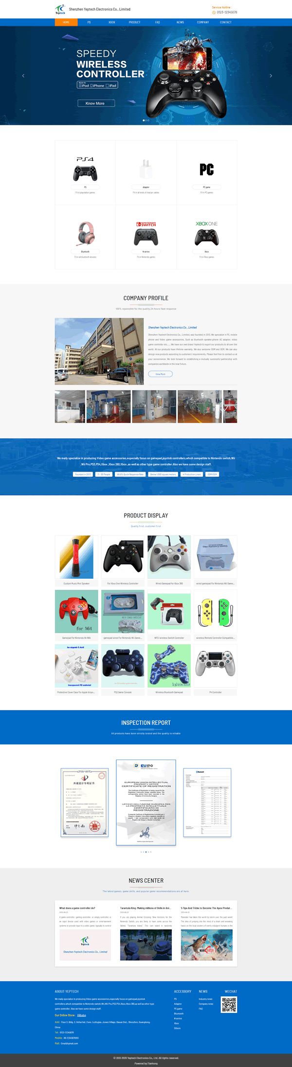 Shenzhen Yeptech Electronics Co., Limited